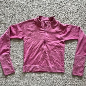 Lululemon crop half zip long sleeve size 4